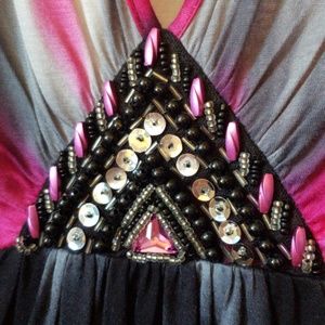 VENUS Tops - NWOT Venus Embellished Tie Dye Sleeveless Tank Top VENUS Tops - NWOT Venus Embellished Tie Dye Sleeveless Tank Top